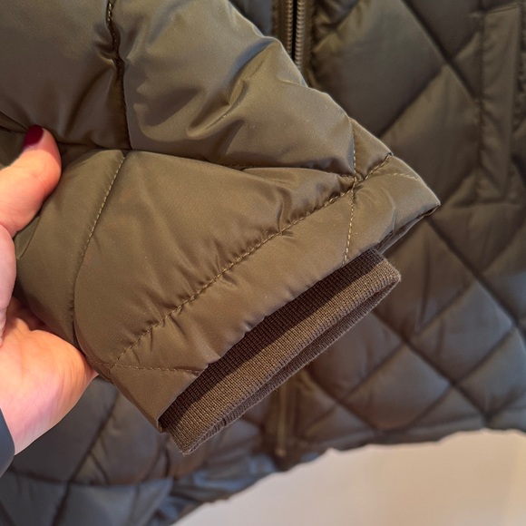 NWT - Levi's Dark Green Quilted Hooded Winter Jacket - Picture 8 of 15
